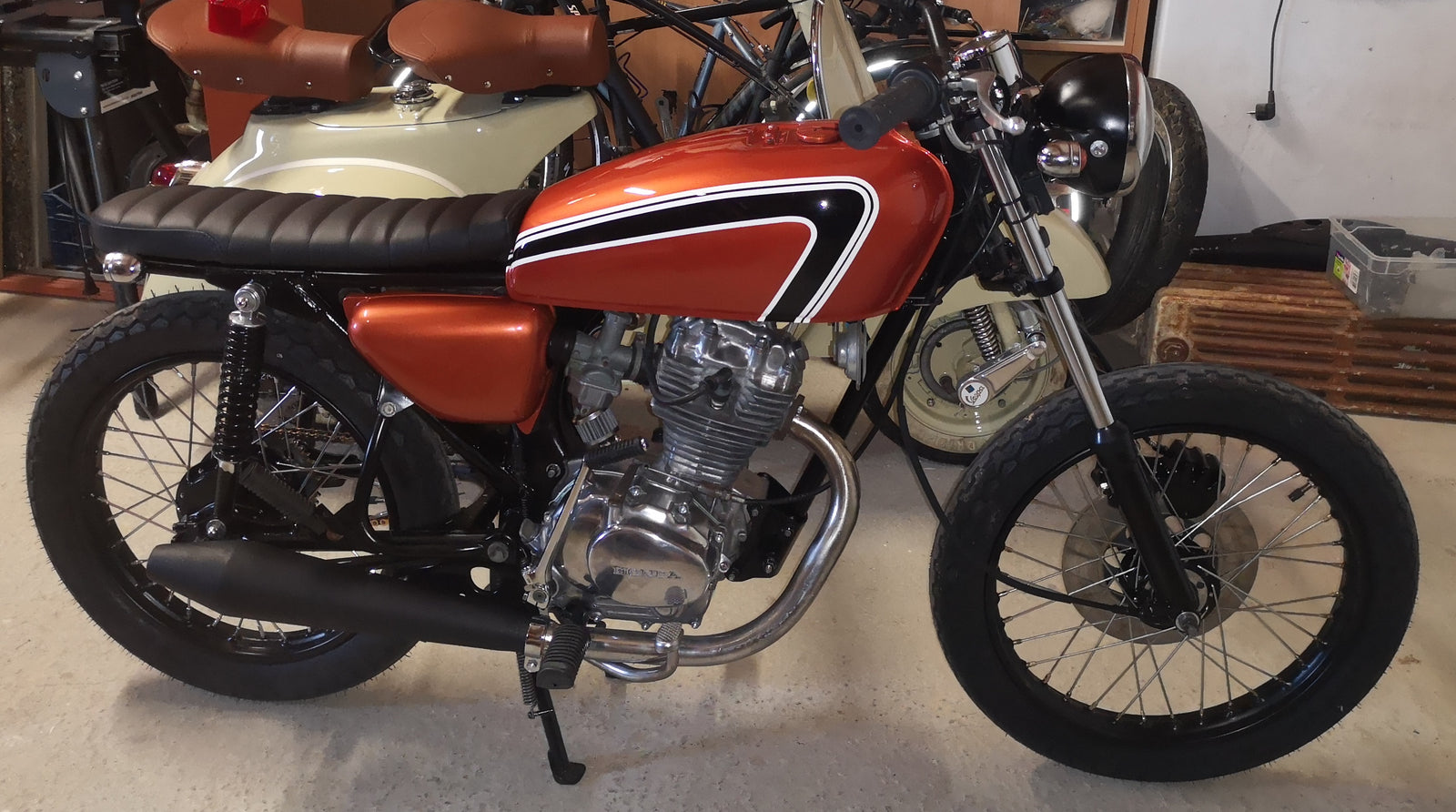 La 125 CB S3 de 1978 de Fabien