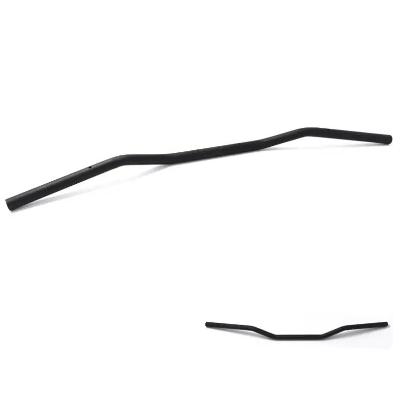 Płaska czarna prosta kierownica 85cm D.22mm