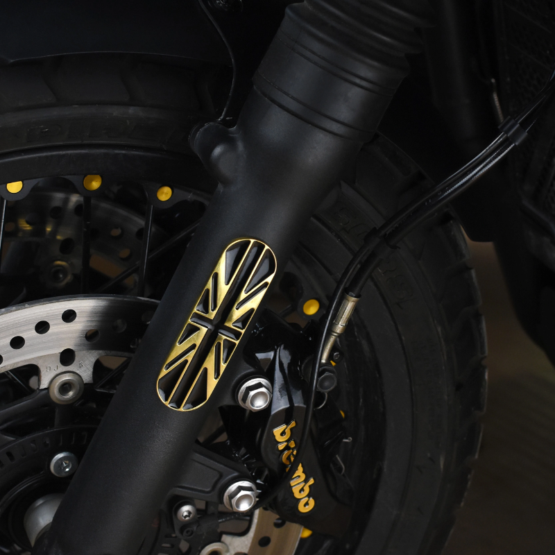 Odblaski na widelcu do Triumph Classic