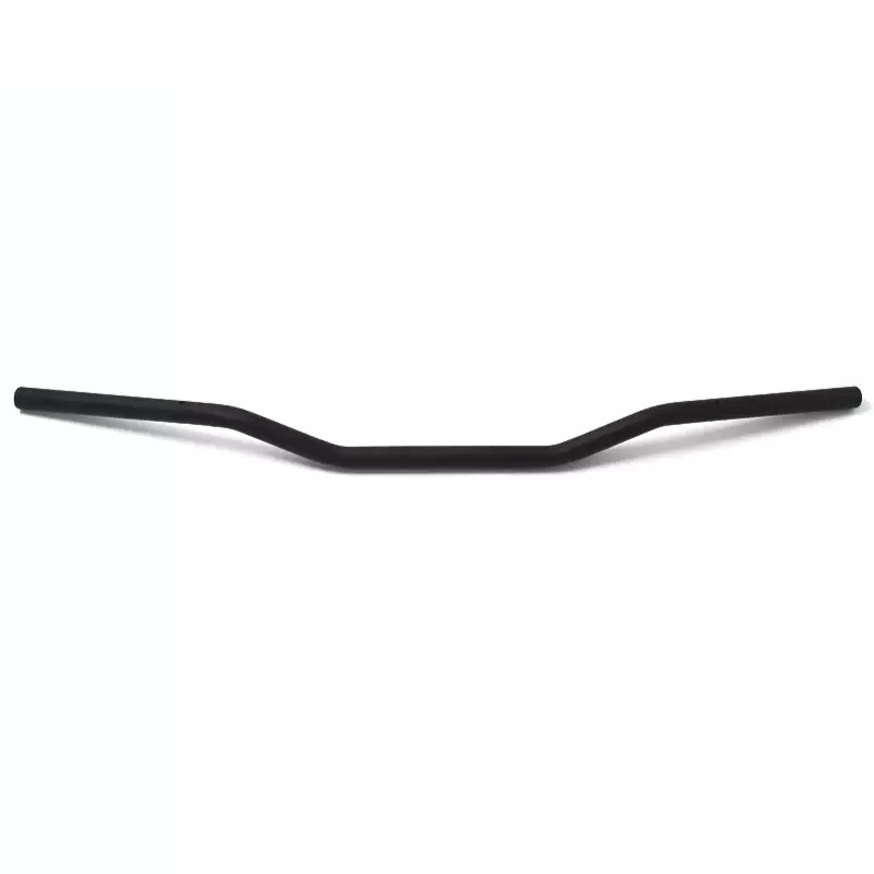 Płaska czarna prosta kierownica 85cm D.22mm
