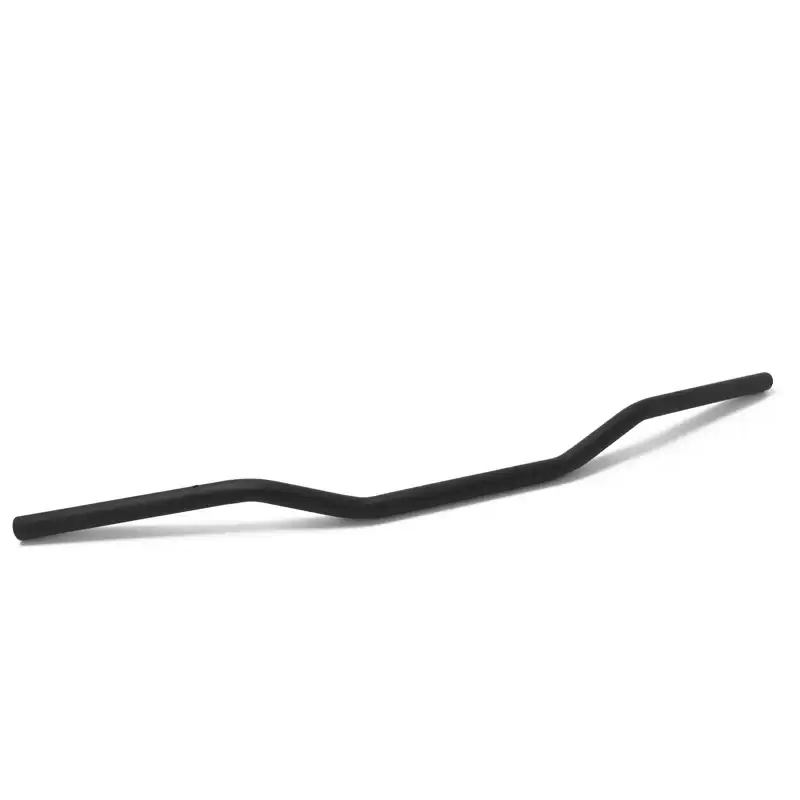 Płaska czarna prosta kierownica 85cm D.22mm