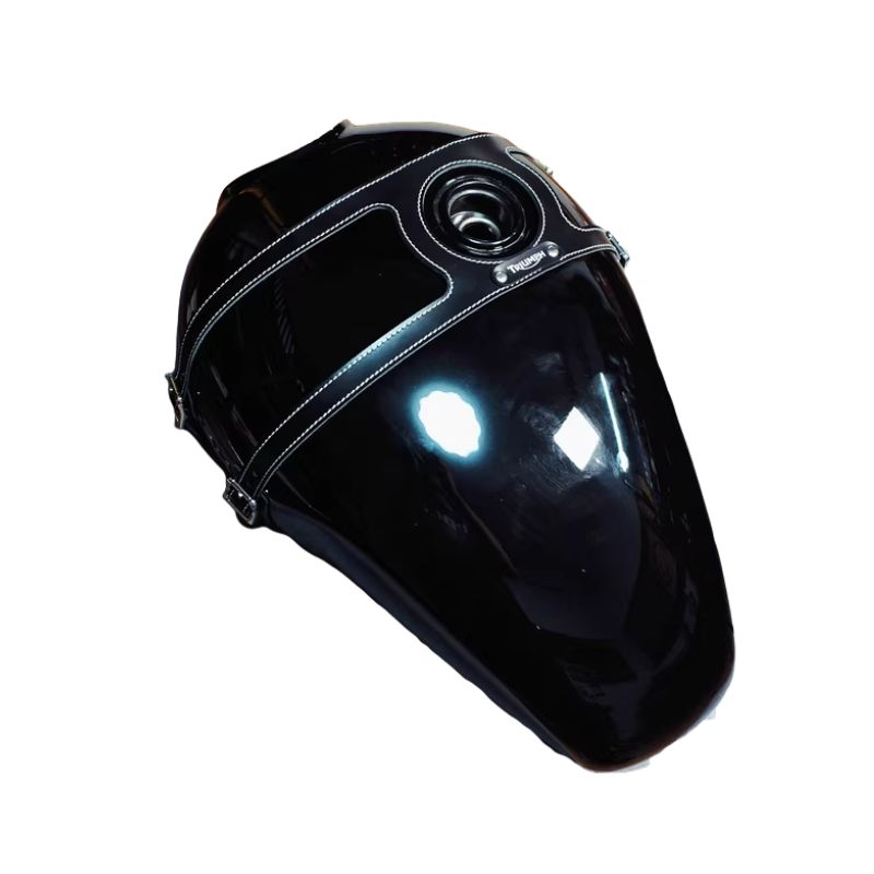 Bande cuir bouchon de réservoir Triumph T100 T120