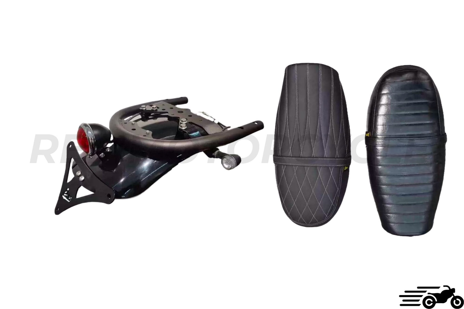 Zestaw siodłowy + pętla + tylne światło + Brixton Cromwell 1200 Wspornik płyty