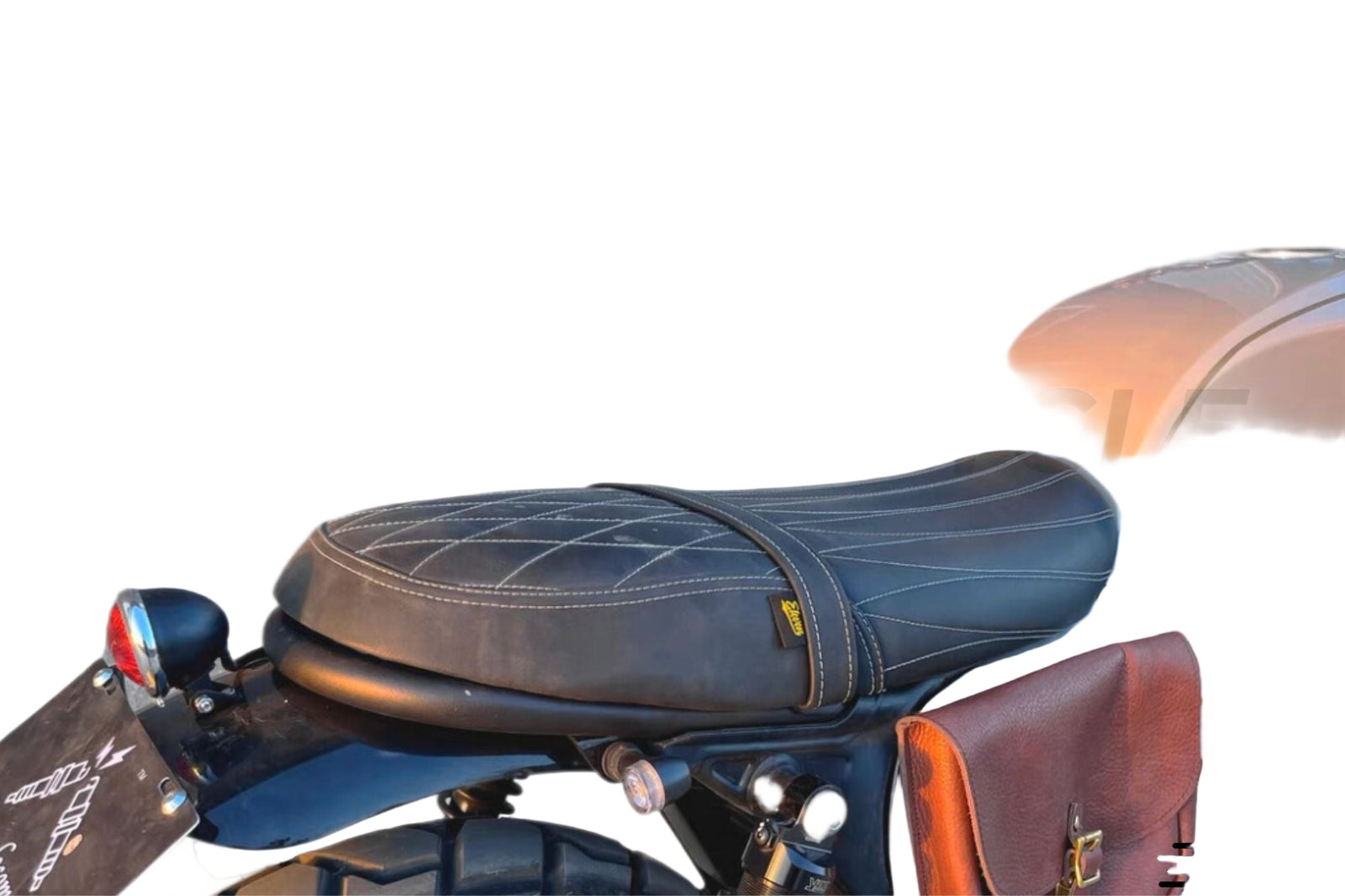 Zestaw siodłowy + pętla + tylne światło + Brixton Cromwell 1200 Wspornik płyty