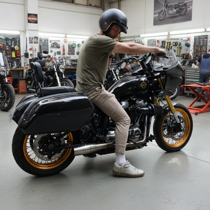 Zestaw odwróconego widelca Kayaba Harley Softail