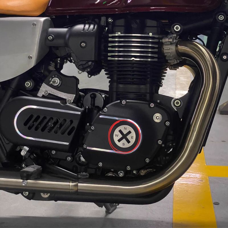 Logo cache latérale Brixton Cromwell 1200