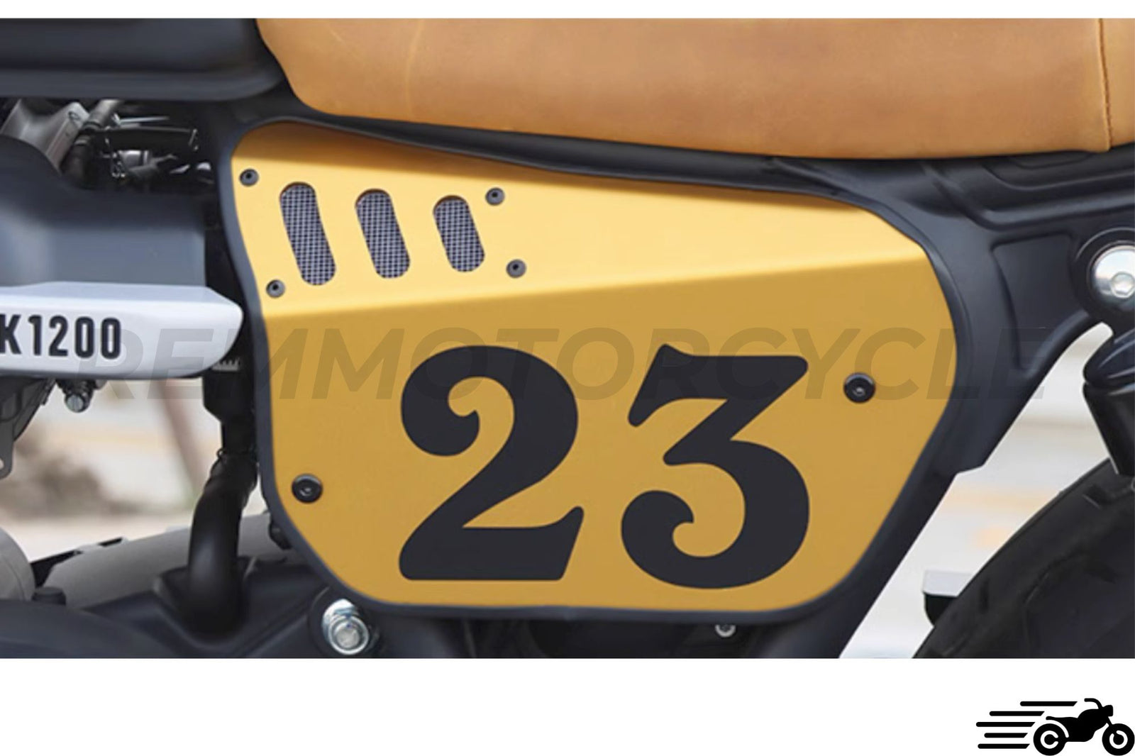 Brixton Cromwell 1200 tablicy boczne