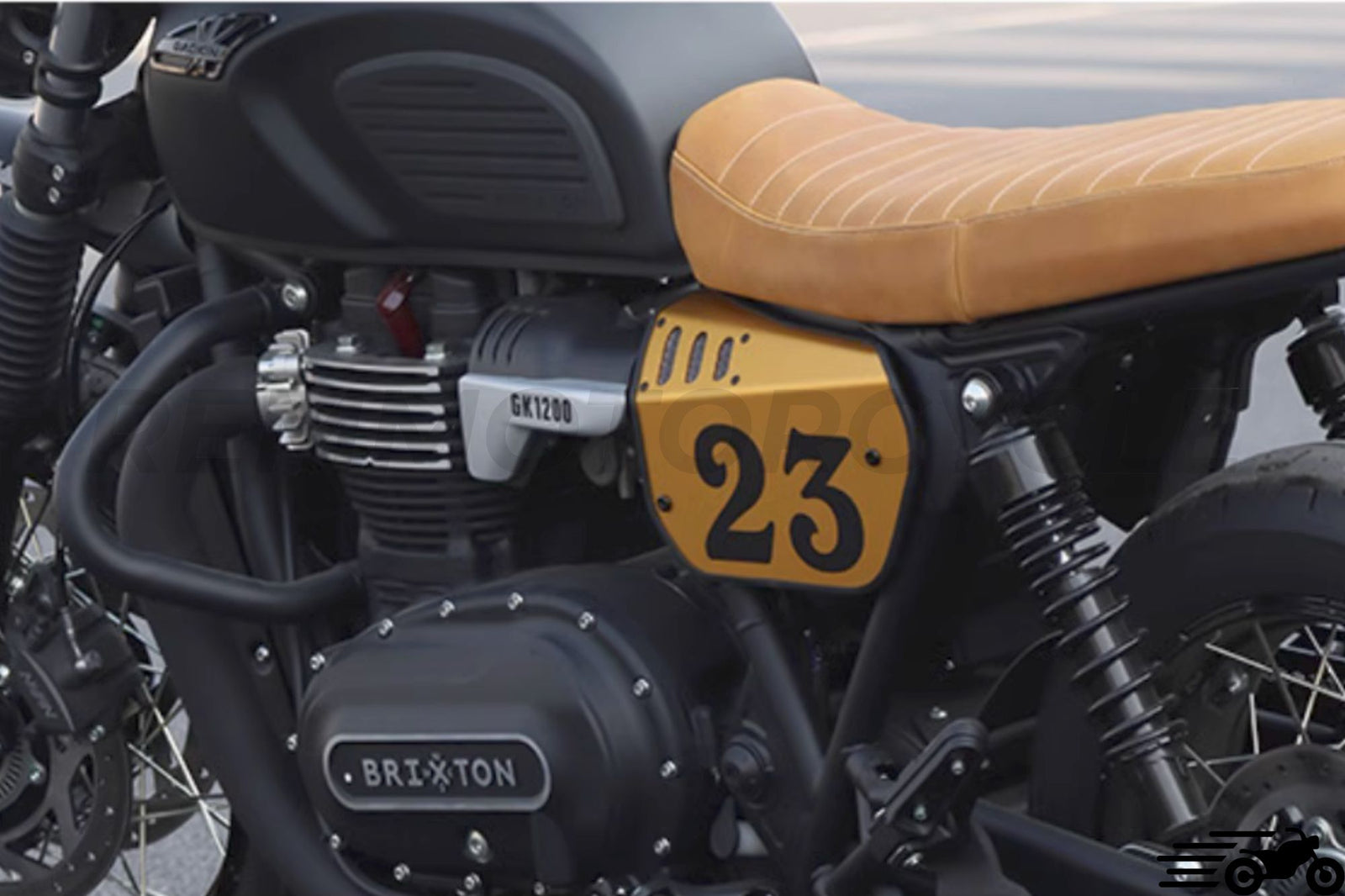 Brixton Cromwell 1200 tablicy boczne