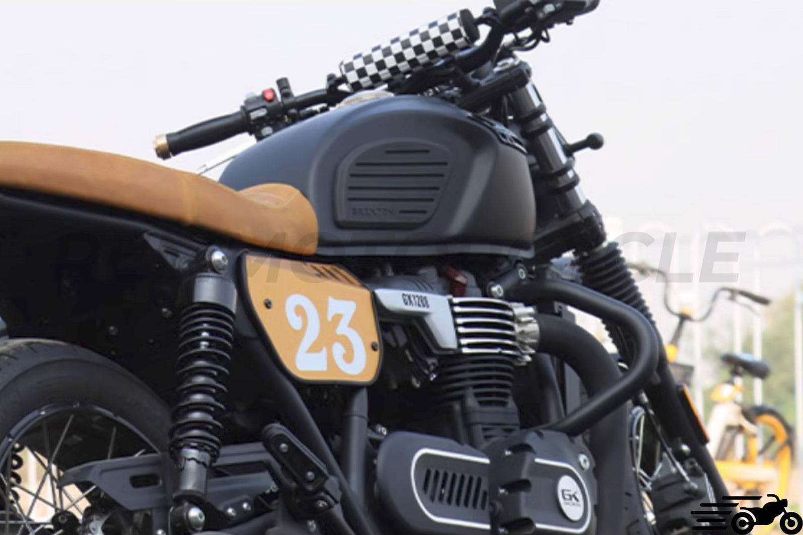 Brixton Cromwell 1200 tablicy boczne