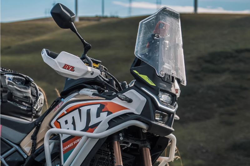 Pare-brise haut BVL pour CFMOTO 450 MT