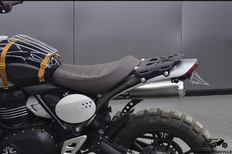 Tylny bagażnik do Triumph Scrambler 400x / prędkość 400