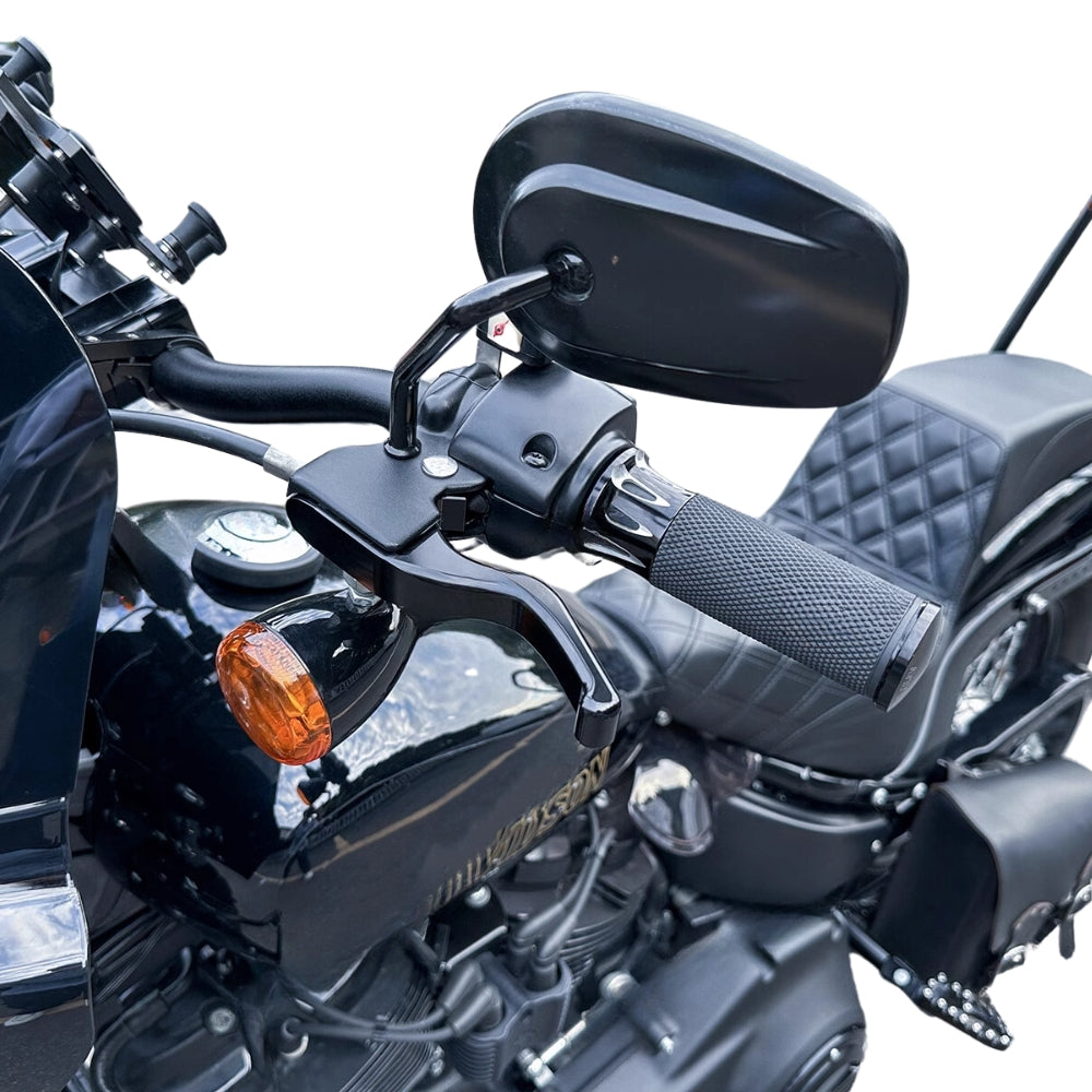 Krótkie dźwignie hamulca i sprzęgła Harley Softail