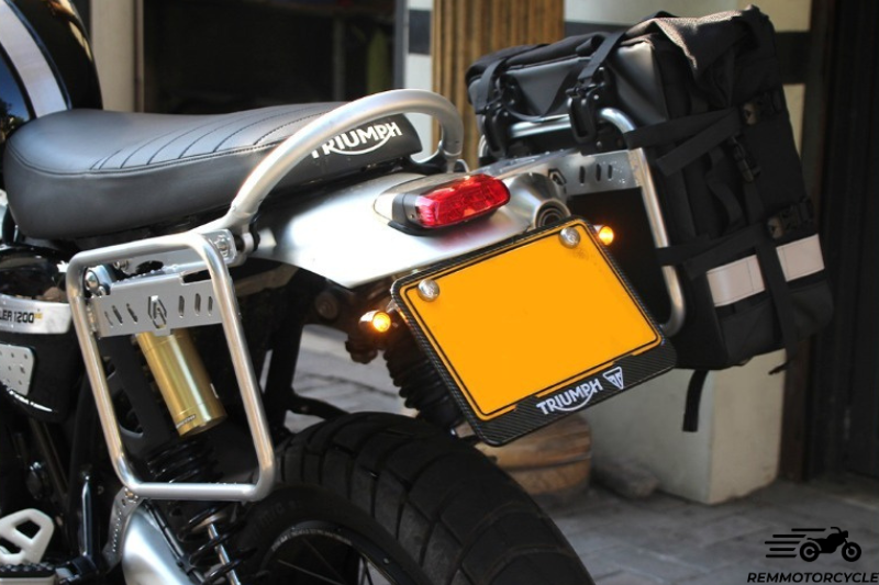 Torba plus Triumph Scrambler 1200 Wsparcie