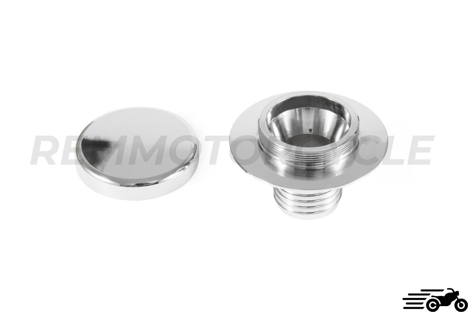 Black Reservoir Cap lub Chrome BMW R Series