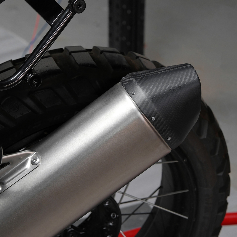 Cache d’embout d’échappement carbone – BMW R12GS