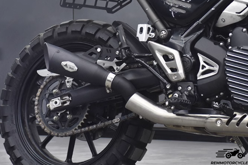 Wydech czarny 400X - Prędkość 400