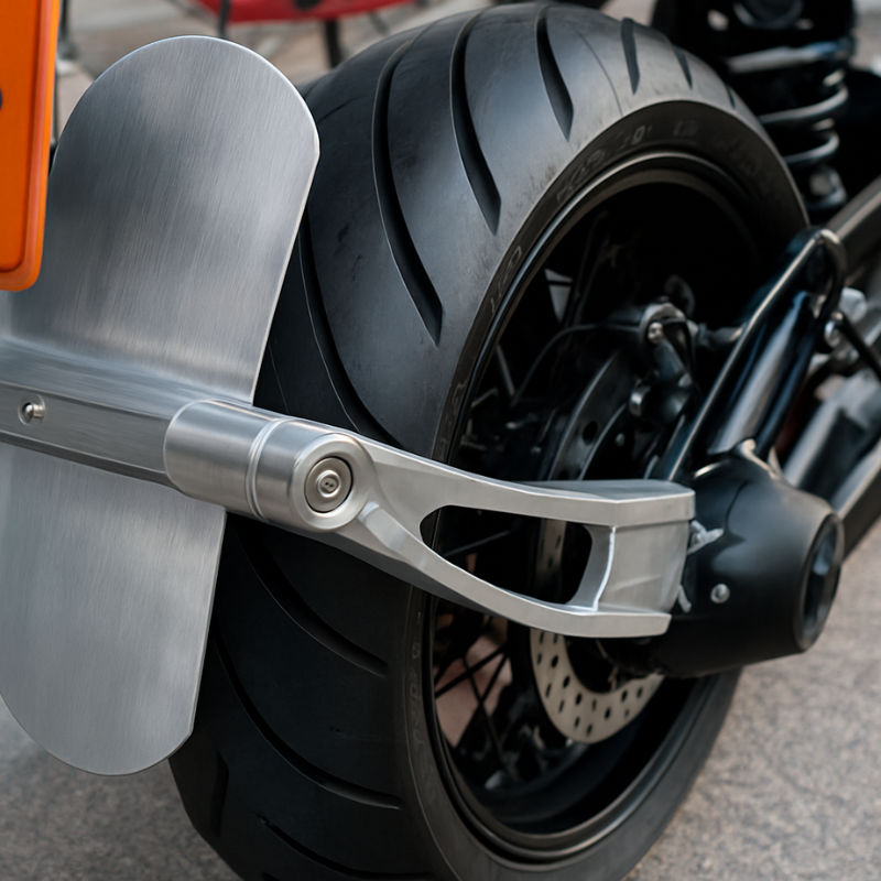 Garde-boue arrière aluminium - BMW R nineT / R 12 nineT