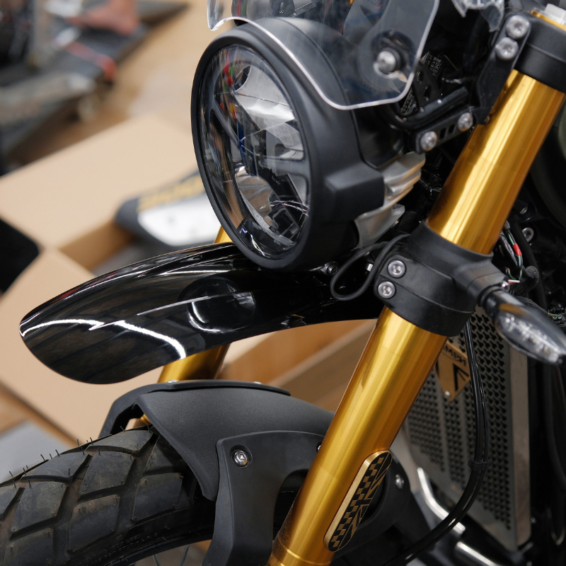 Garde-boue haut + secondaire ABS pour Street Scrambler 900 2026