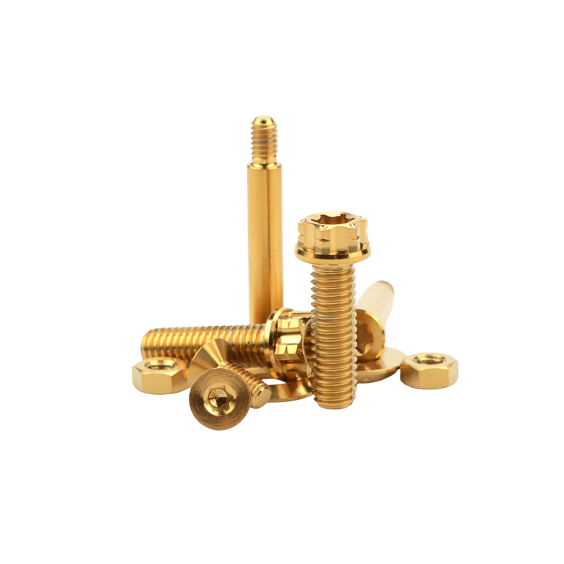 Kit vis titane maître-cylindre RXC (8 pièces)