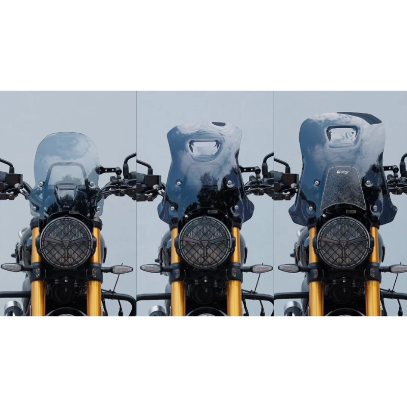 Pare-brise Expédition avec support – Triumph Scrambler 400 X / XC
