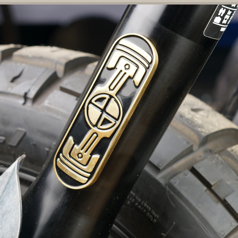 Plaque réfléchissante amortissante Laiton - BMW R12