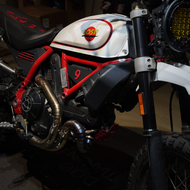Plaques de cadre Ducati Scrambler 800/400 – Paire