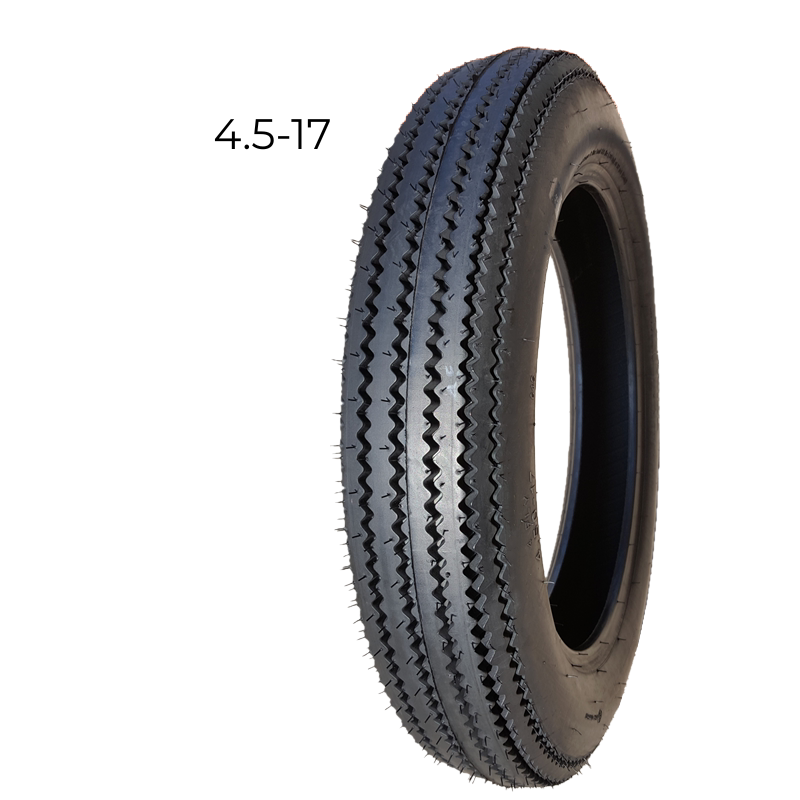 Pneu moto vintage tubeless – profil cranté