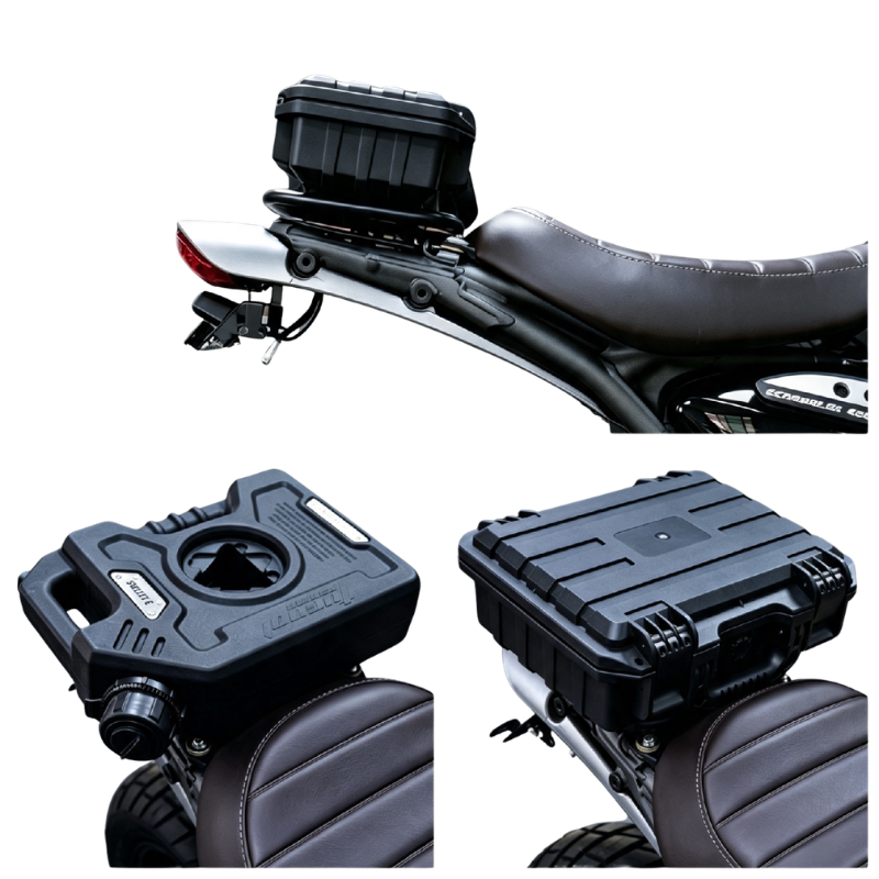 Porte-bagages arrière de siège – Triumph Scrambler 900 2026