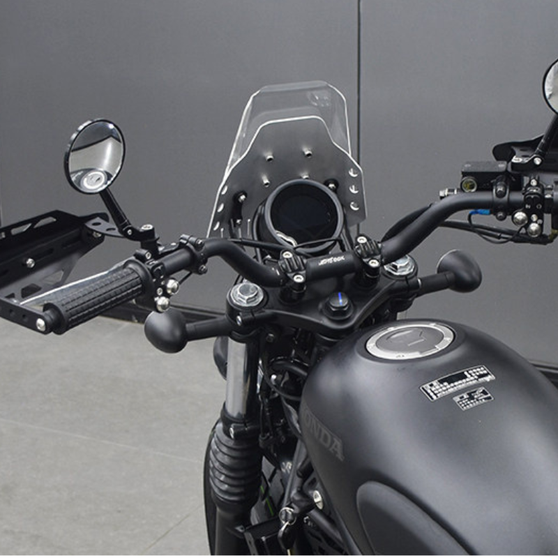 Szyba czołowa aluminiowa + szyba plexi - Honda CL500