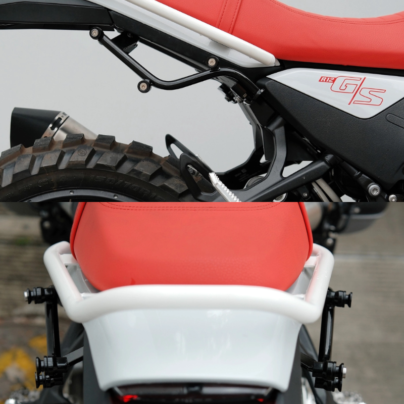 Support sacoche 3-boucles BMW R12GS (gauche/droite)