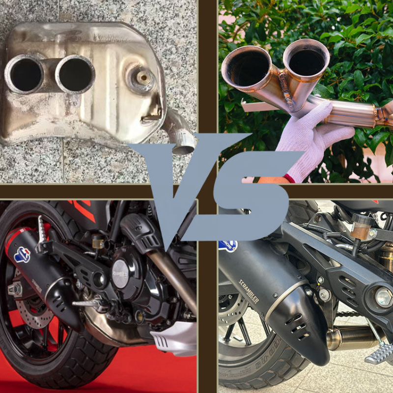 Tube intermédiaire pour Scrambler 800 Next‑Gen