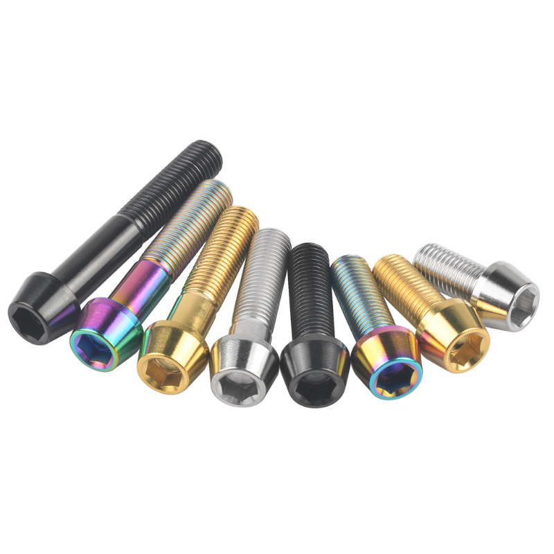 Vis d’étrier titane M10 tête conique