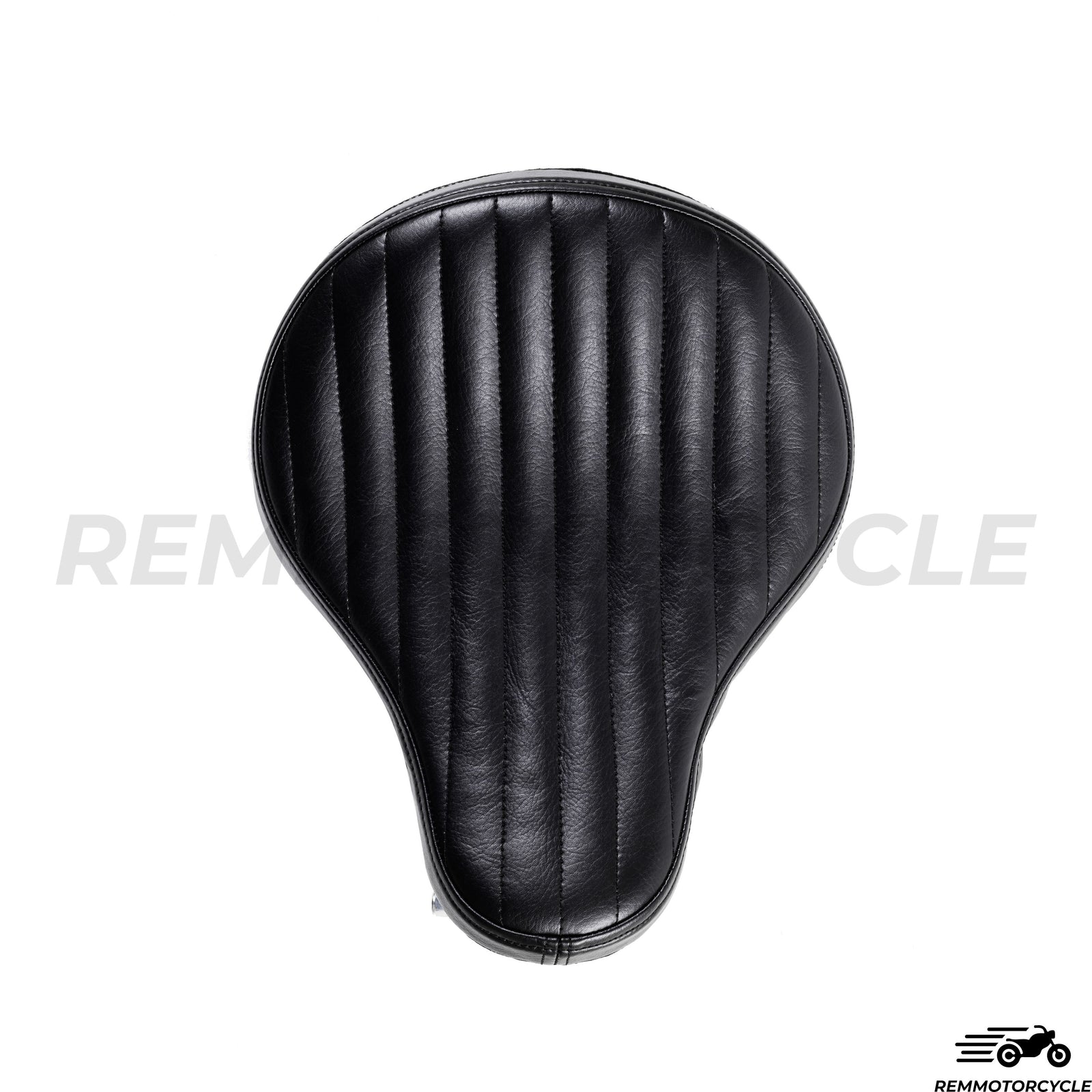 Czarne solo skórzane siodło bobbera z Sportster 883 1200 x48 Wsparcie