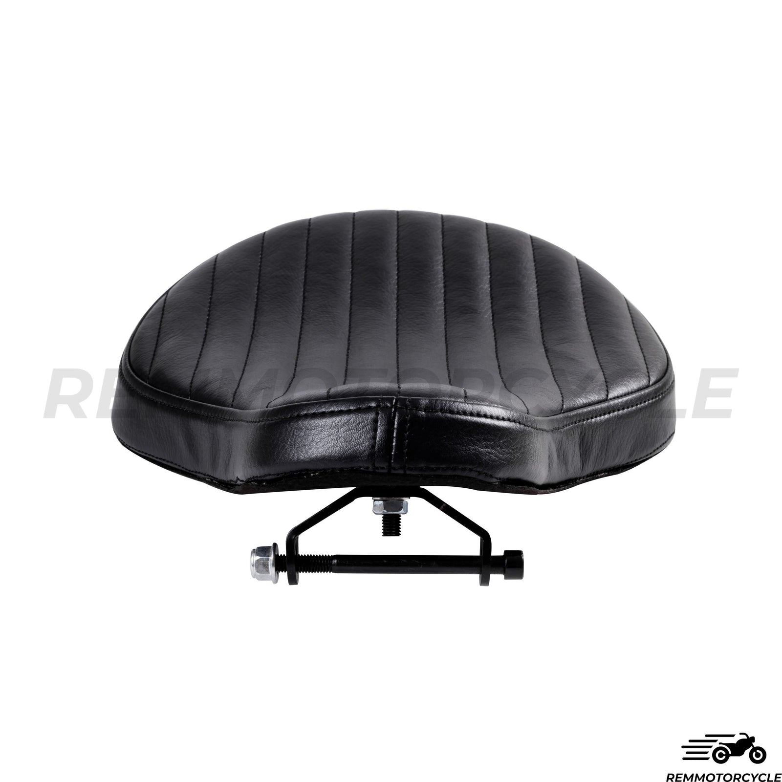Czarne solo skórzane siodło bobbera z Sportster 883 1200 x48 Wsparcie