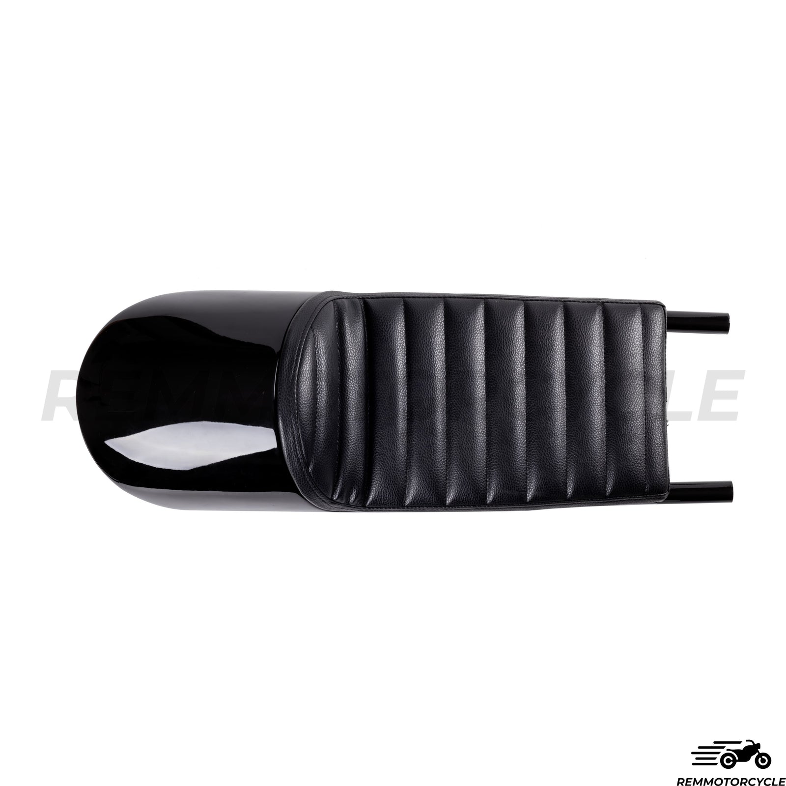 Cafe Racer Cafe in Black Metal z LED pętłą