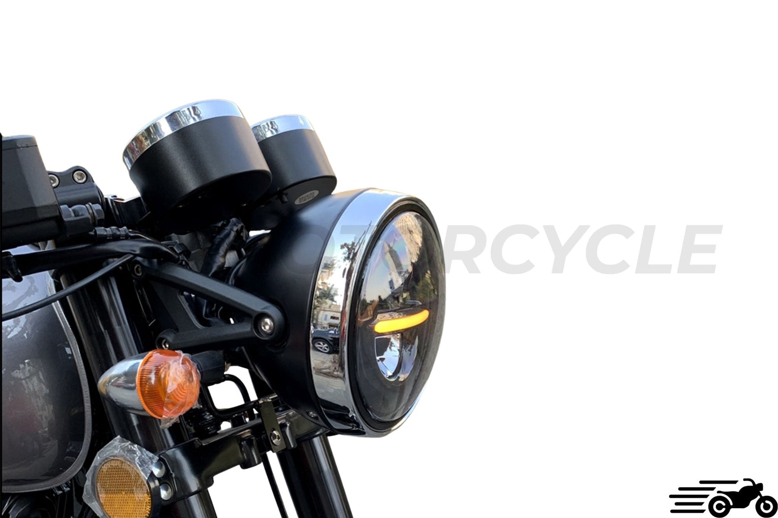 Latarnia morska 20 cm motocyklowa z dzienną