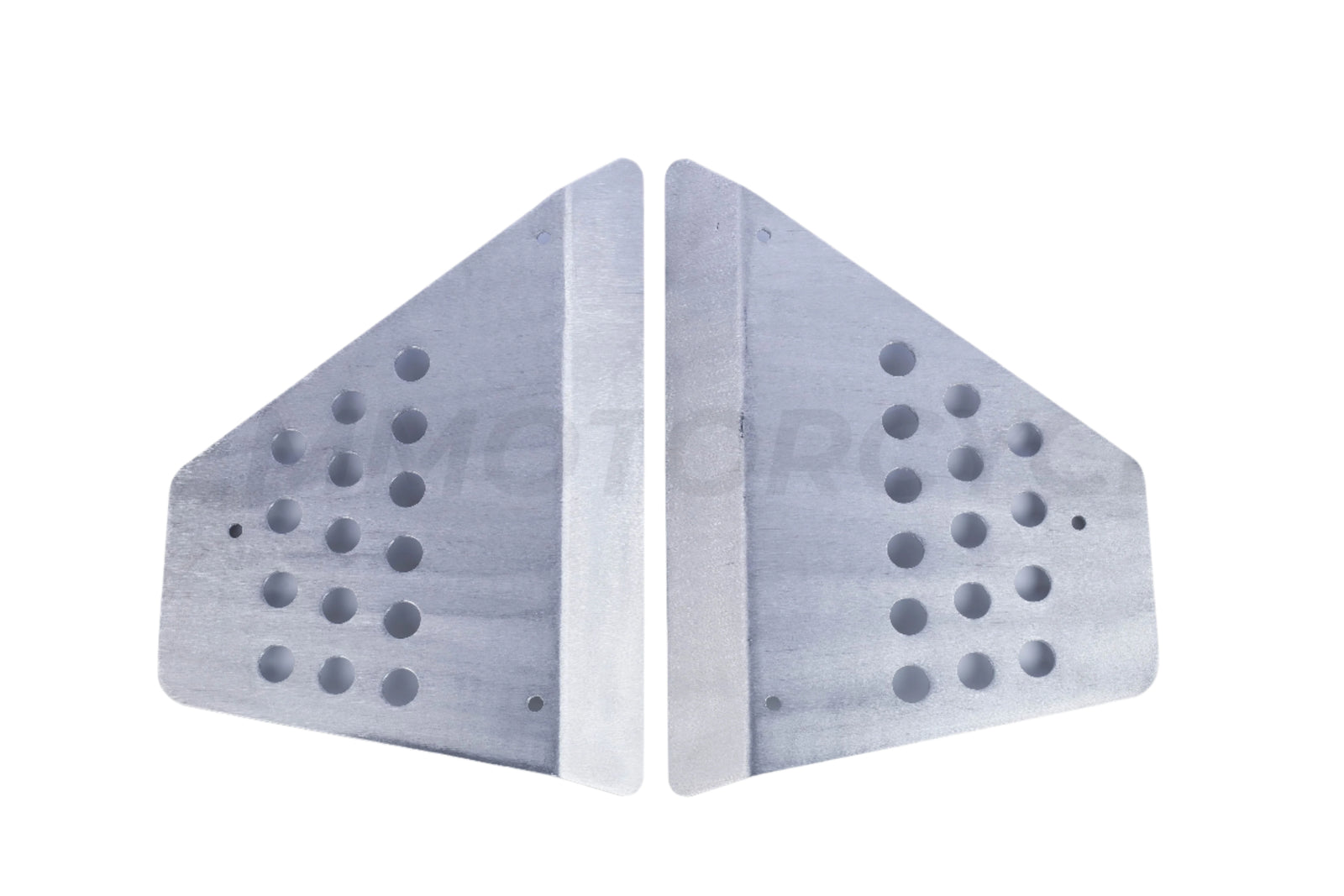 Zestaw 2 płytek bocznych dekoracji aluminium