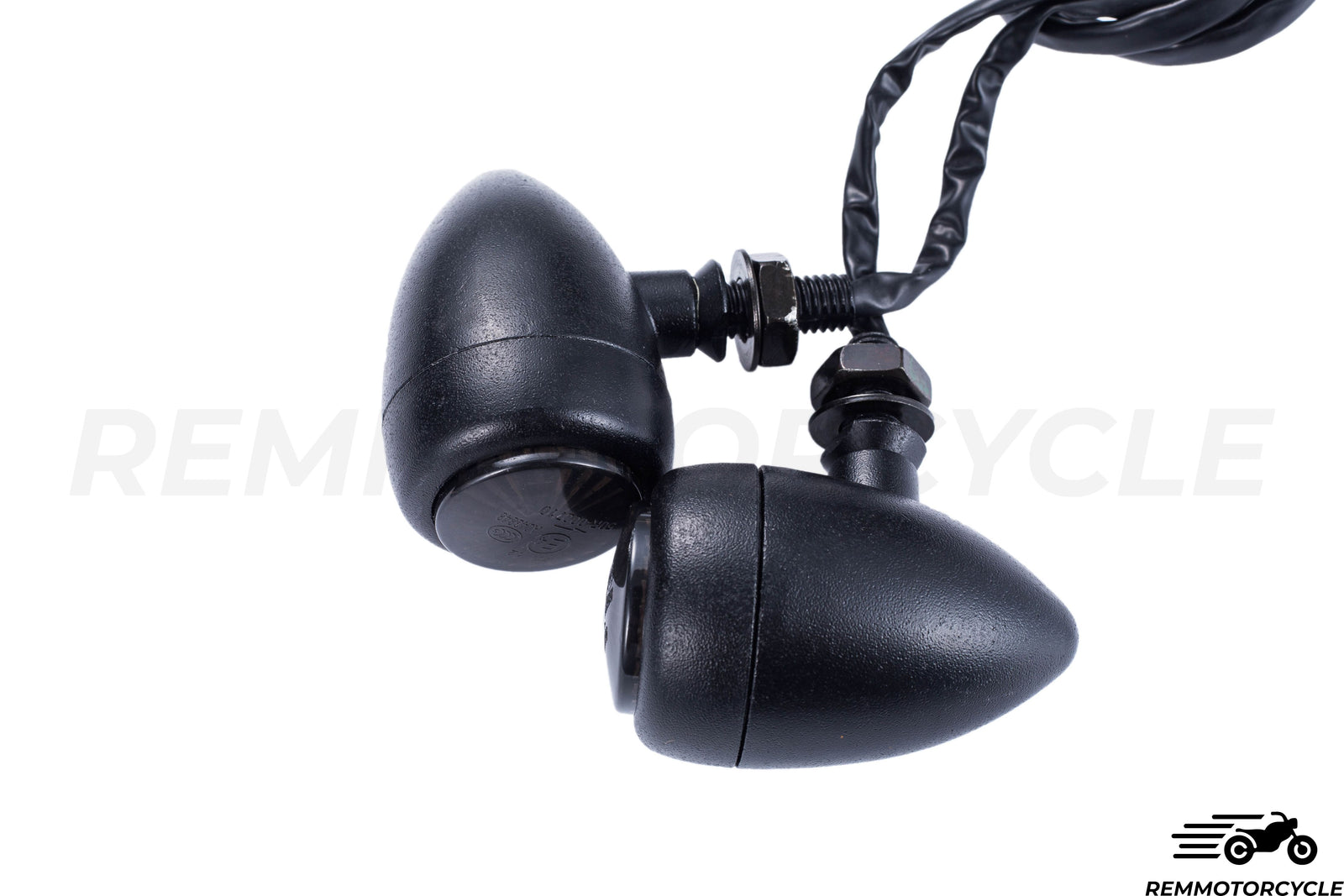 Para pełnych czarnych wskaźników LED