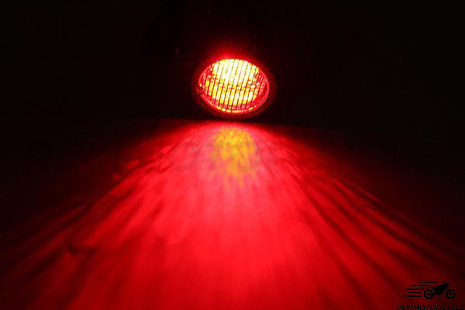 12 V Aluminium tylna światła czarna siatka