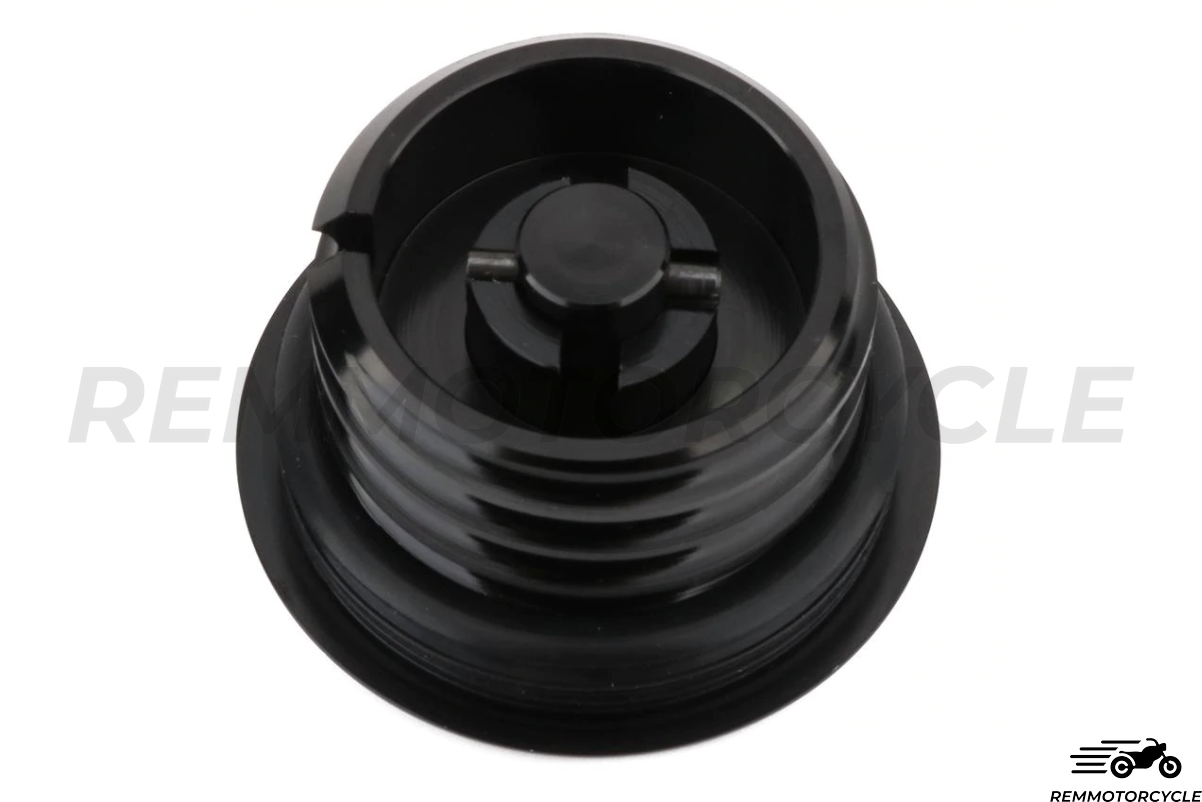 Wysuwany korek zbiornika Shadow Harley w kolorze czarnym lub chromowanym aluminiowym