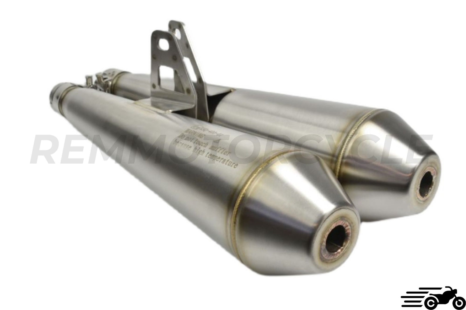 Zatwierdzony vintage motocykl tłumiący