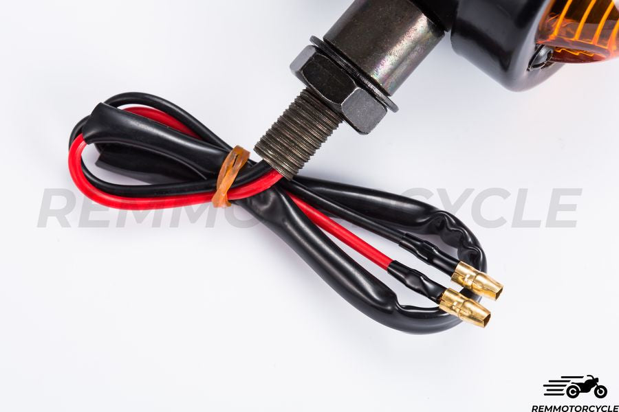 Para tury sygnałów Bullet Metal Black or Chrome