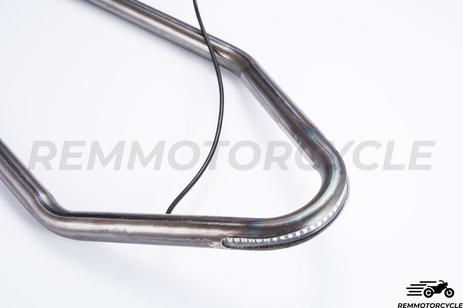 Burza podniesiona ze zintegrowanym paskiem LED do wyścigów 2 siodle