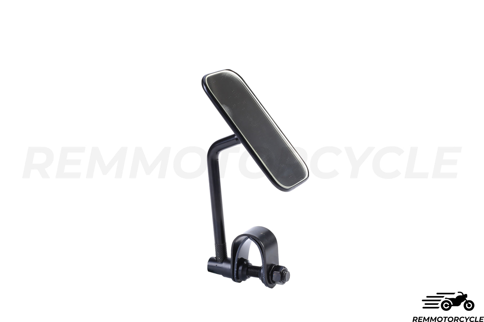 Retro Classic Black Square Oll Viewror z obsługą kierownicy