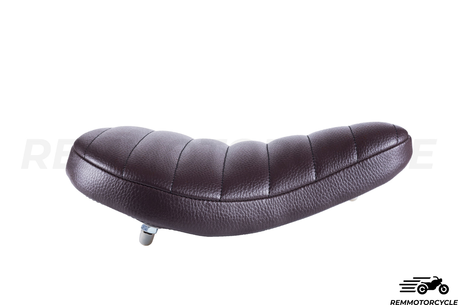Black Bobber Saddle - poziome szwy
