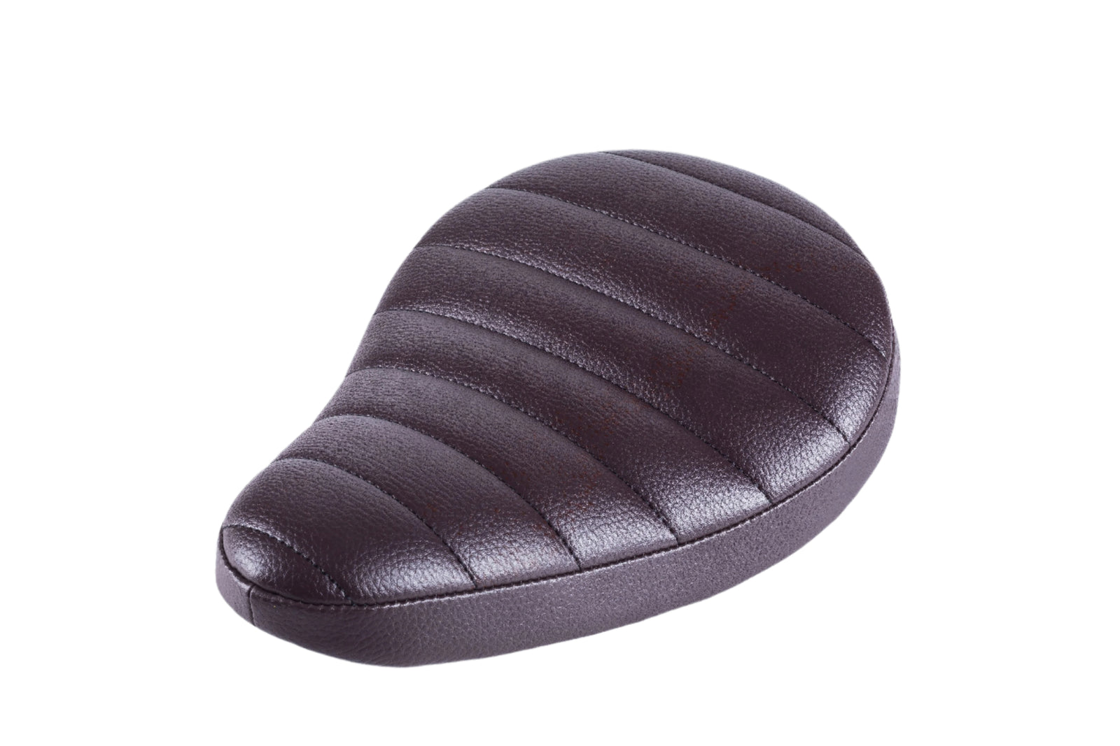 Bobber Brown Saddle - poziome szwy