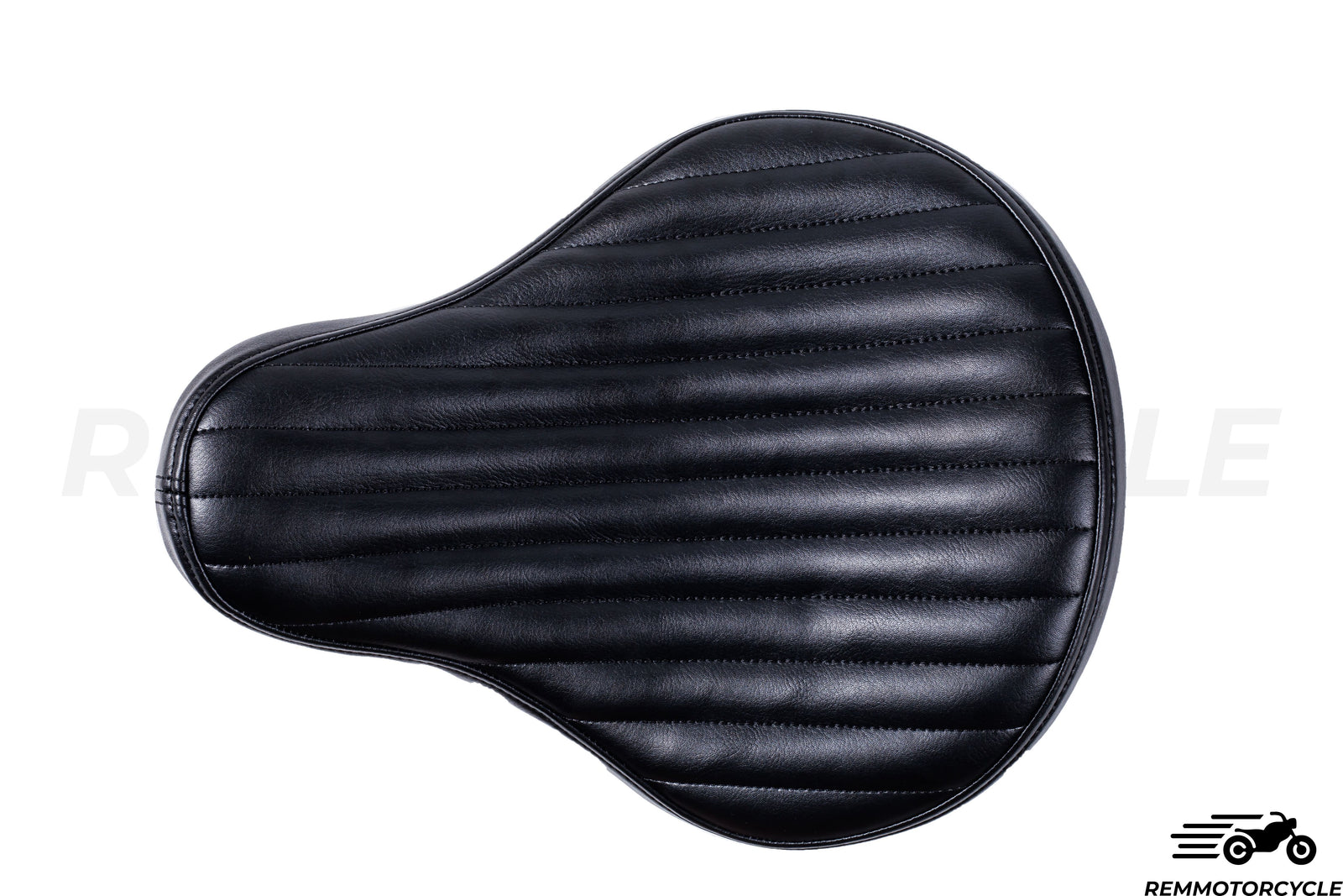 Czarne solo skórzane siodło bobbera z Sportster 883 1200 x48 Wsparcie