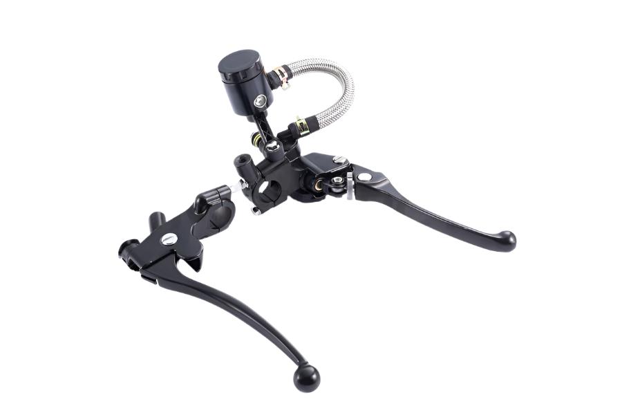 Ensemble Levier de frein moto et levier Embrayage Moto Vintage RACING