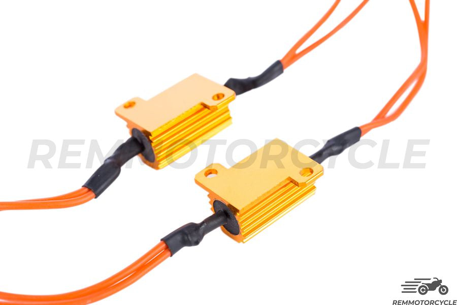 Zestaw 2 rezystorów dla wskaźnika lub pożaru 12V