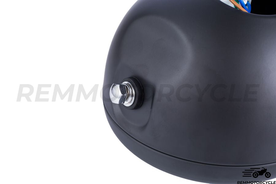 Przednia latarnia morska 17,7 cm czarna siatka